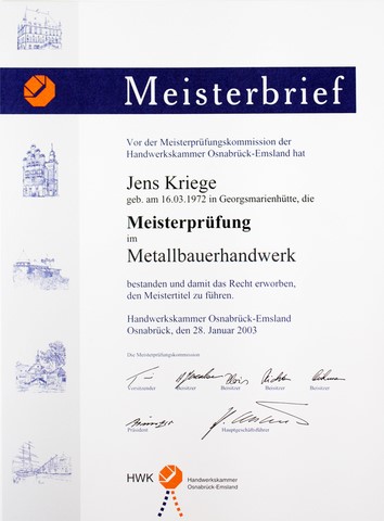 Stahl- & Maschinenbau Fischer in Osnabrück / Hasbergen